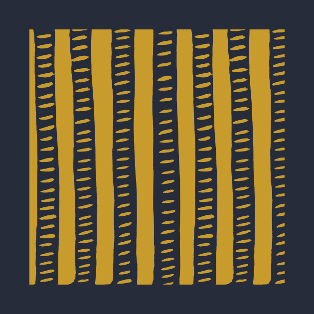 Lines - ochre by wackapacka