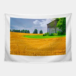 Summer Wheat Field Tapestry