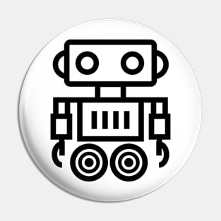 Robot Guy Pin