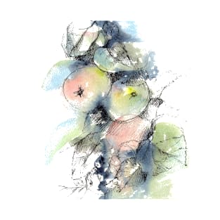 Watercolor apples T-Shirt