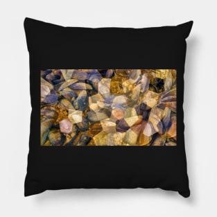 Sea Shore Abstract 10 Pillow