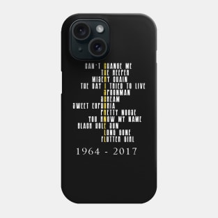 ChrisCornell 1964 - 2017 Back design Phone Case