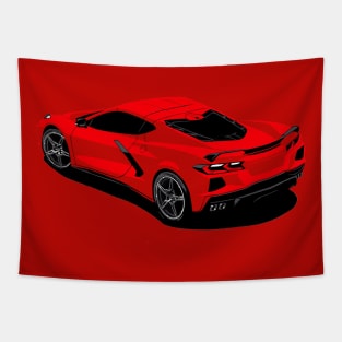 Mid Engine Life Crisis Tapestry