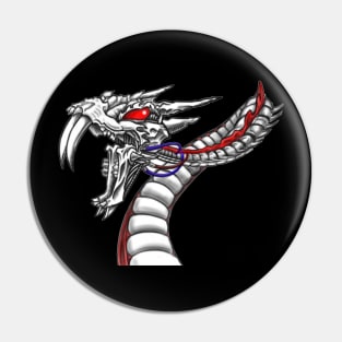 Mechanical Dragon Pin