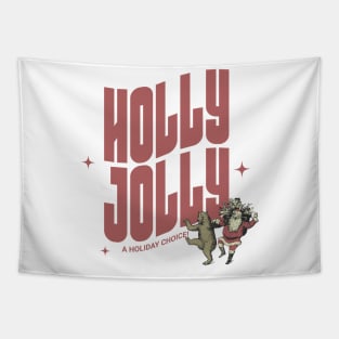 Holly Jolly 2 Tapestry