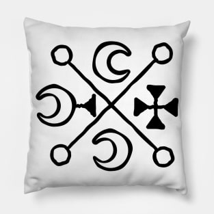 Sigil Of Decarabia Pillow