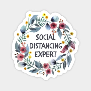 Social Distancing Expert Magnet