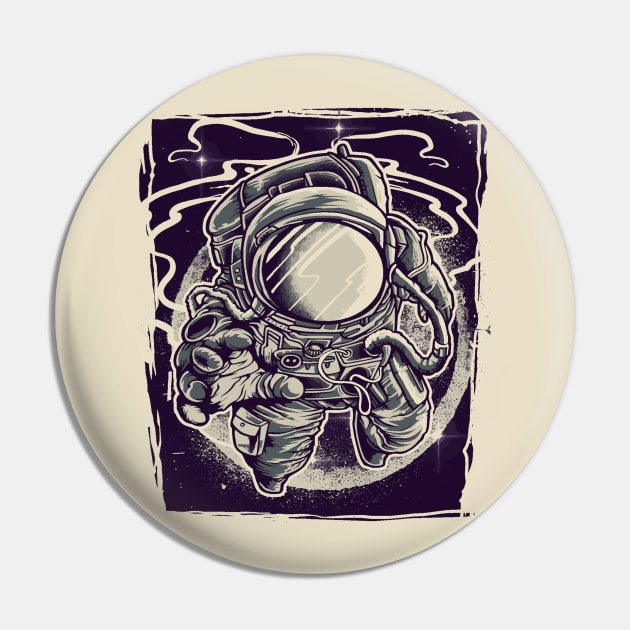 Astronaut Pin by DANPUBLIC