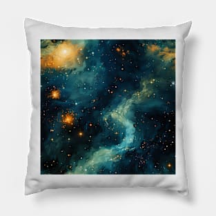 Van Gogh Starry Night Outer Space Pattern 21 Pillow