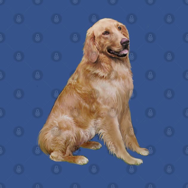 Golden Retriever (light red) - Just the Dog by Dogs Galore and More