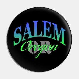 City Pride: Salem, Oregon Pin