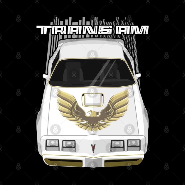 Trans Am 79-81 White and Gold by V8social