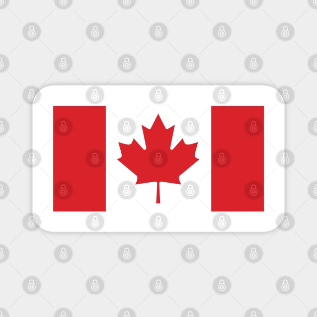 The National Flag of Canadian Magnet by zwrr16