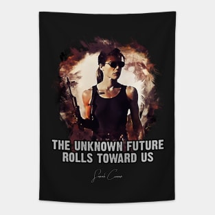 The Unknown Future - Sarah Connor Tapestry