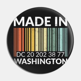 Made in Washington Pin