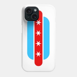 Chicago Flag Dog Phone Case