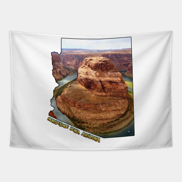 Arizona (Horseshoe Bend) Tapestry by gorff