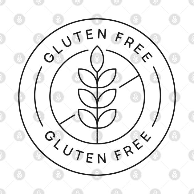 Slim line gluten free logo by Gluten Free Traveller