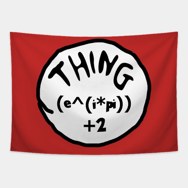 Thing 1 Math Nerd Tapestry by Bigfinz