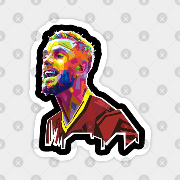 JORDAN HENDERSON Magnet by Vector Baturaja