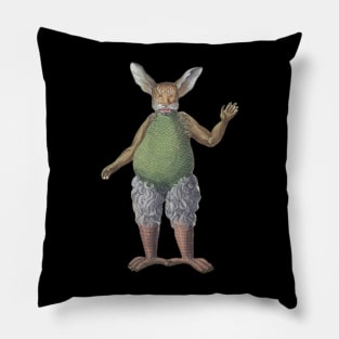 Beelzebub Satan Demon Tiger Face Rabbit Ears Claw Fingers Bird Legs Halloween Oni Demon Slayer Pillow