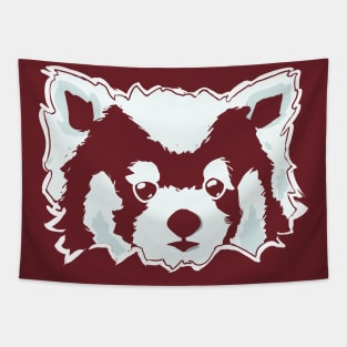 Little red panda Tapestry