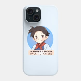 Harvest Moon In Vector Art Phone Case