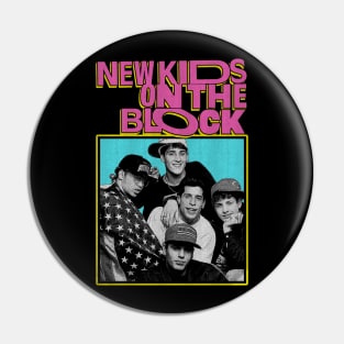 Vintage NKOTB Band Music Pin