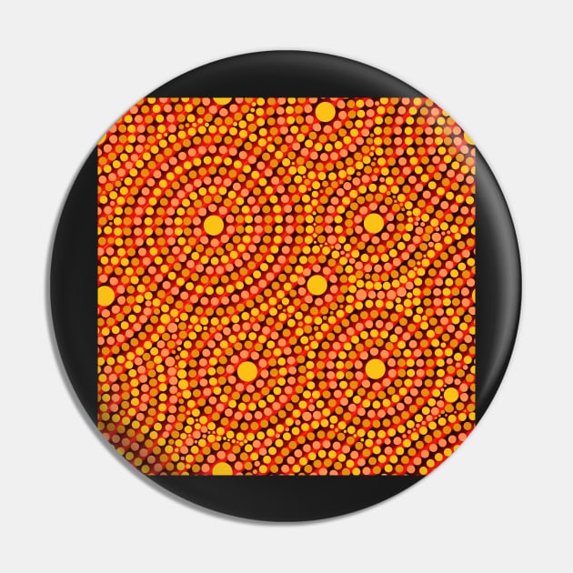 Awesome Aboriginal Dot Art Pin by Pris25