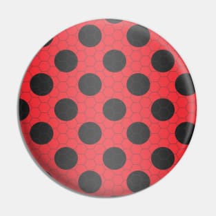 Ladybug style Pin