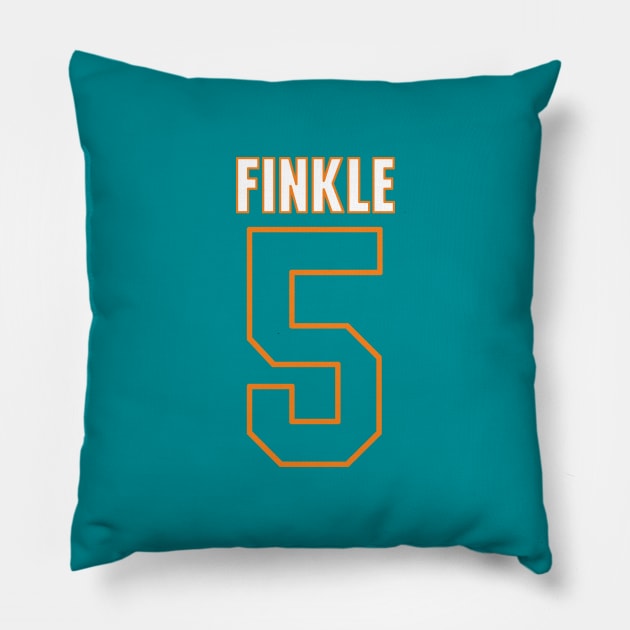 Ray Finkle Jersey – Laces Out, Ace Ventura, Dolphins Pillow by fandemonium