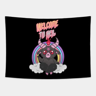 Welcome To Hell Tapestry