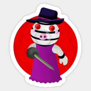 Piggy Roblox Merch Stickers Teepublic