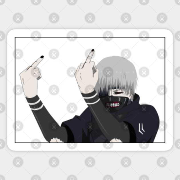 Tokyo Ghoul Kaneki Ken Tokyo Ghoul Sticker Teepublic Uk