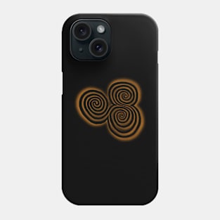 Triple Spiral Phone Case