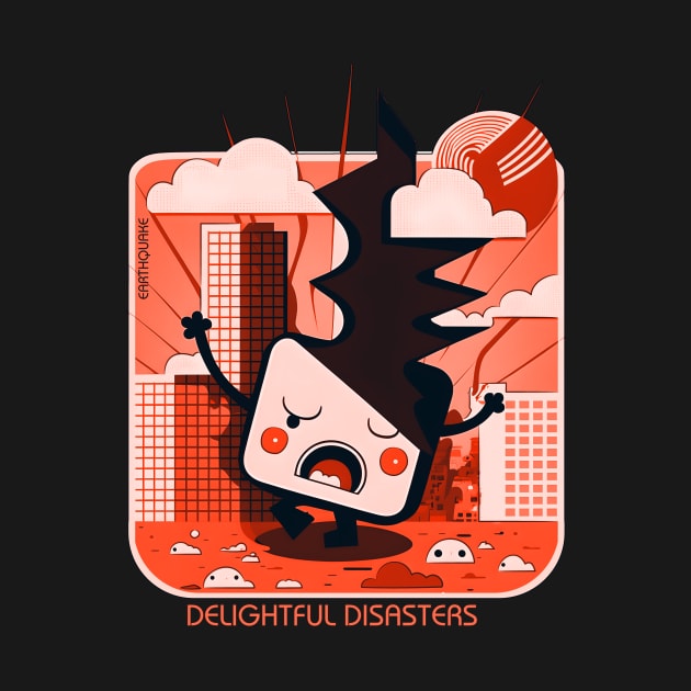 Delightful Disaster - Earthquake by Polyshirt