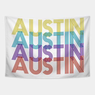 Austin Retro Tapestry