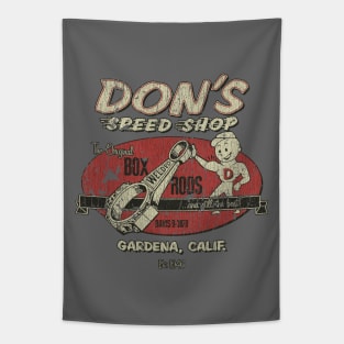 Don's Speed Shop Tapestry