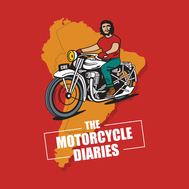 The Motorcycle Diaries - Alternative Movie Poster by MoviePosterBoy