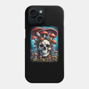 shroomy skull VIII Phone Case