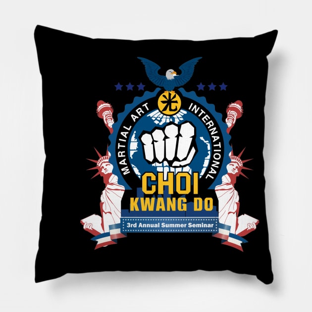 4th of July Summer Seminar Style Pillow by High Springs CKD