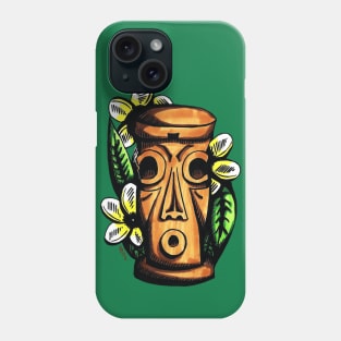 Plumeria Tiki. Phone Case