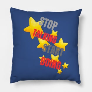 stop talking Pillow