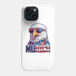 MURICA - Bald eagle number two Phone Case