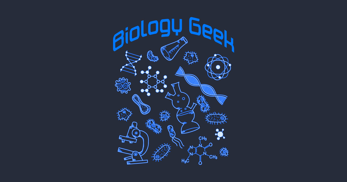 Biology Geek Biology Sticker TeePublic