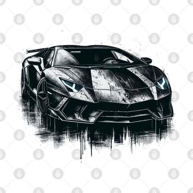 Lamborghini Aventador by Vehicles-Art