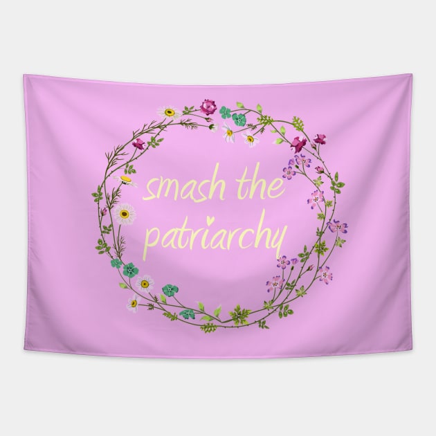 smash the patriarchy Tapestry by RinandRemy