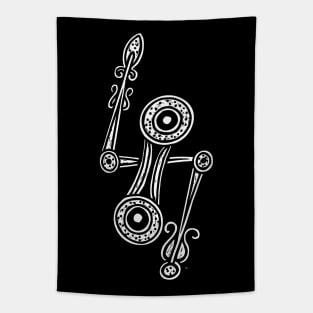 Pictish Symbol Double Disk and Z-Rod Tapestry