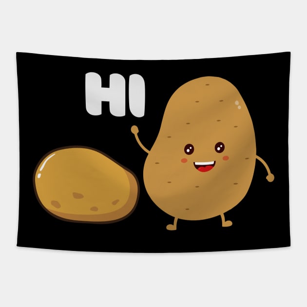 Cute Potatoe Tapestry by Imutobi