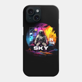 Life in the sky, Flying Pilot Classic motivation Phone Case